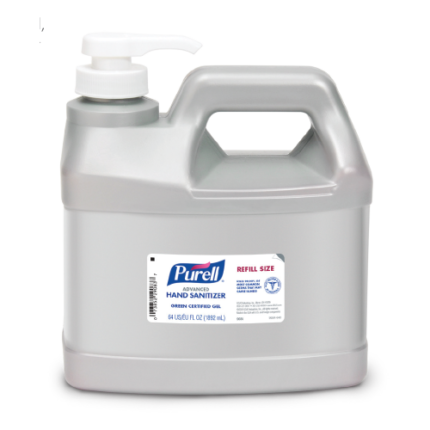 Purell Advanced Hand Sanitizer Gel Pump Bottle (0.5 Gallon)