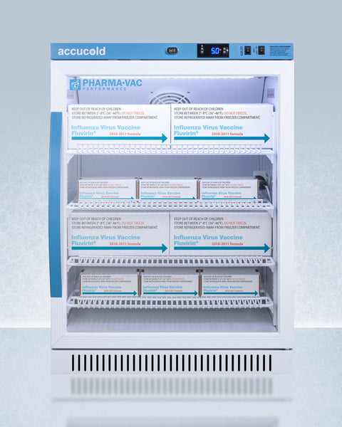 ACCUCOLD® 6 CU.FT. ADA HEIGHT VACCINE REFRIGERATOR (TEMPERATURE RANGE FROM 2 TO 8°C)